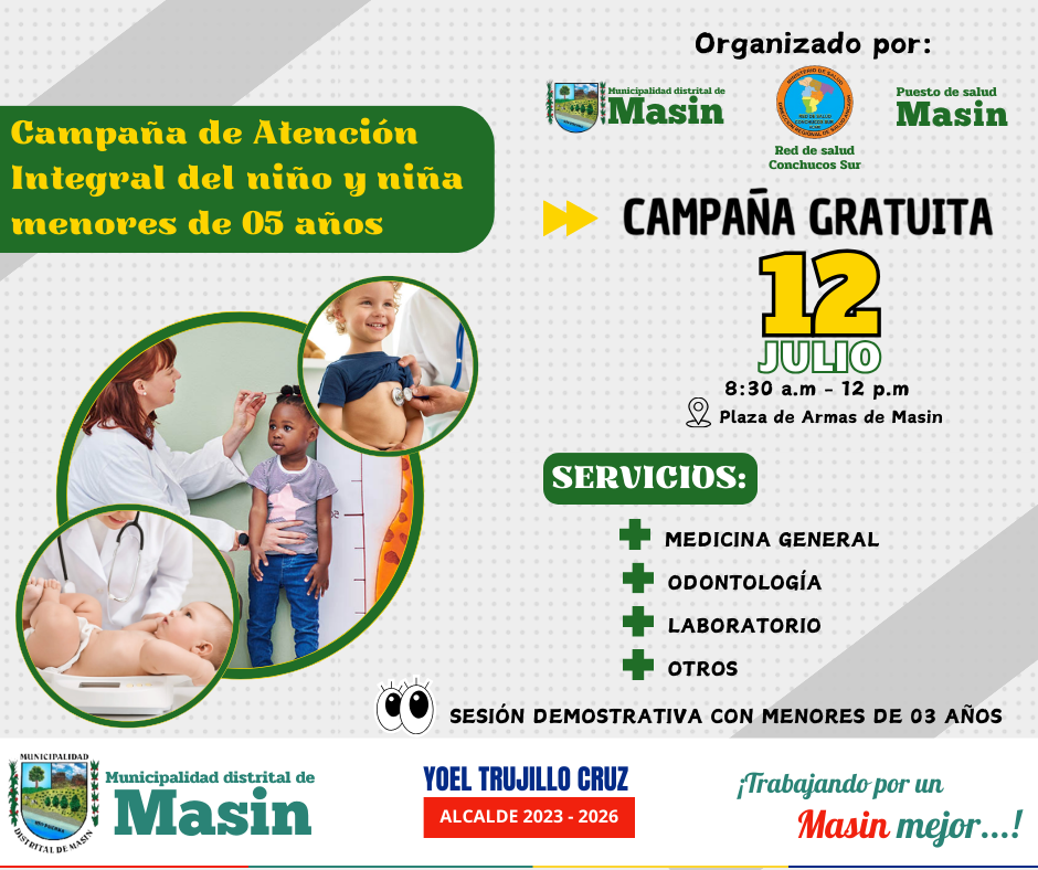 Campaña de Atención Integral del Niño/a Menores de 05 años
