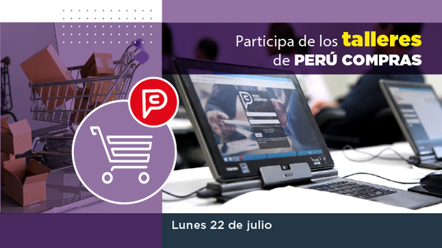 Inscríbete y participa - taller de PERÚ COMPRAS en la Enap-Servir