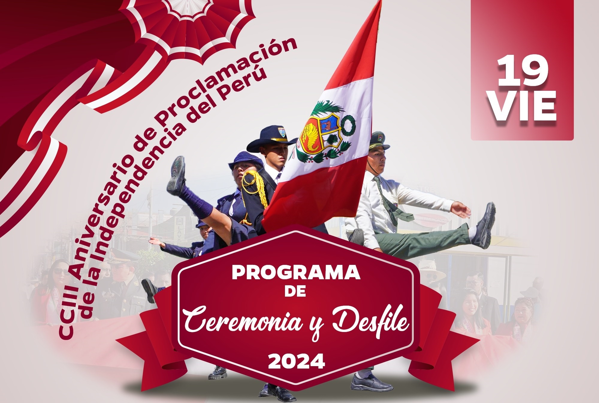 Programa de Ceremonia y Desfile