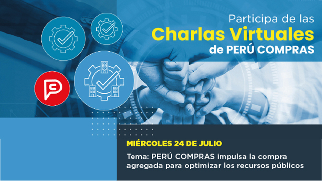 Inscríbete y participa a charla virtual de PERÚ COMPRAS