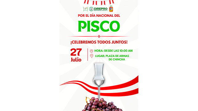 "El Día Nacional del Pisco"