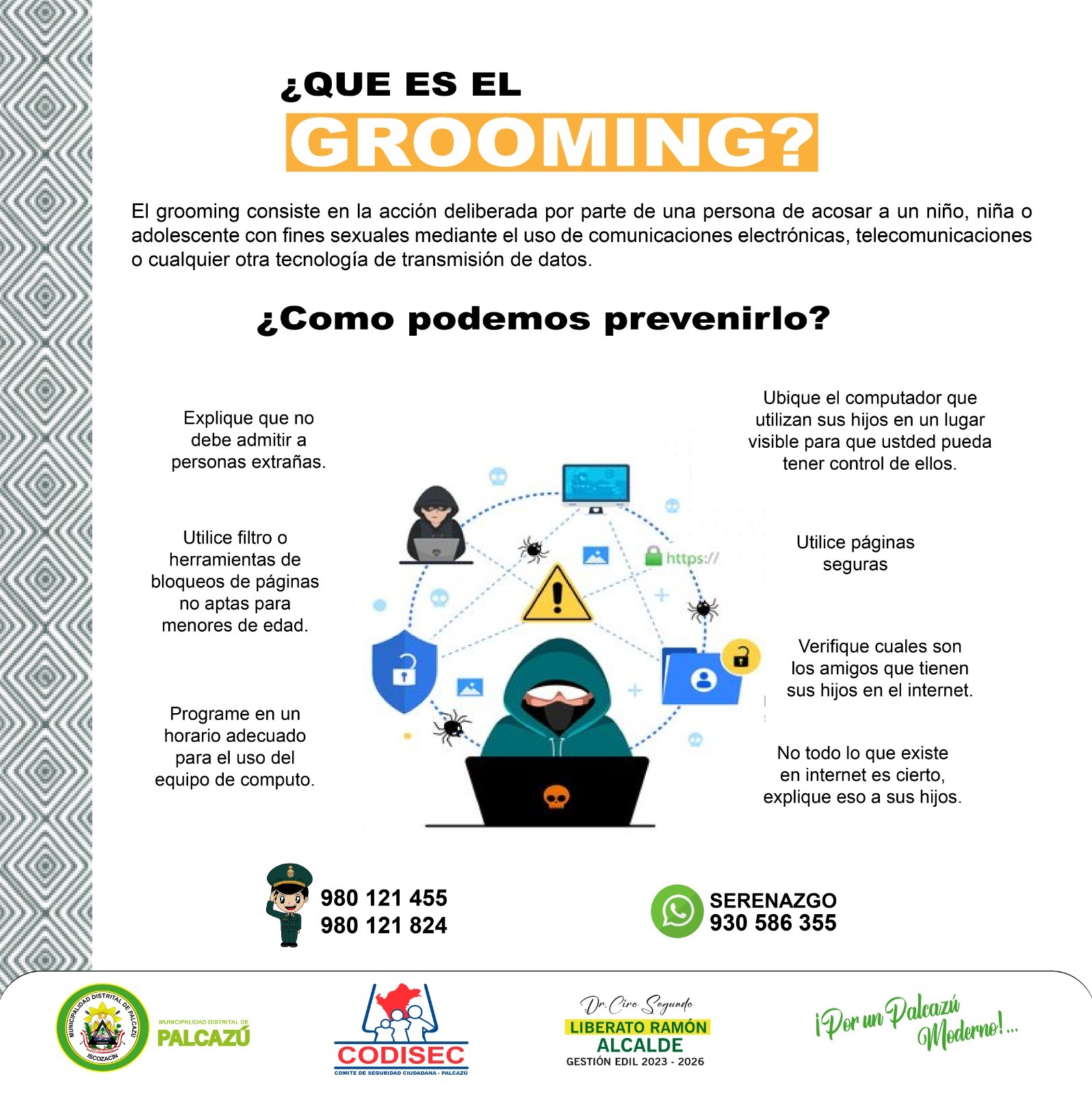 prevención contra el acoso sibernetico