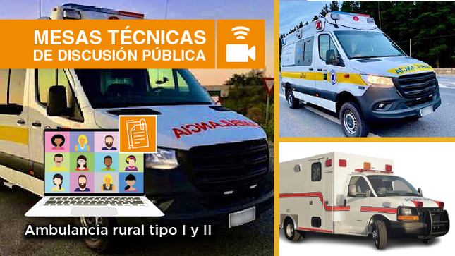Mesas técnicas de discusión pública - Fichas de Homologación