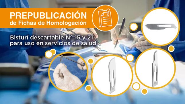 Prepublicación de proyectos de Fichas de Homologación