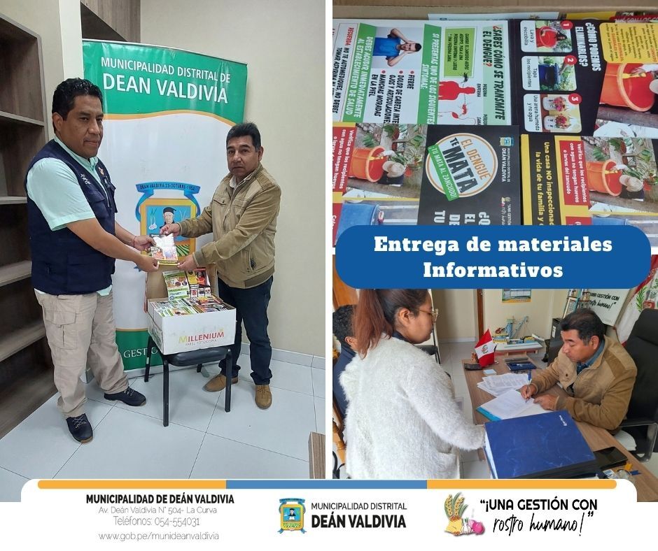 ENTREGA DE MATERIALES