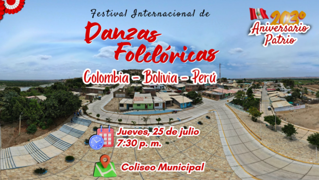 Festival Internacional de Danzas Folclóricas: Bolivia, Colombia y Perú