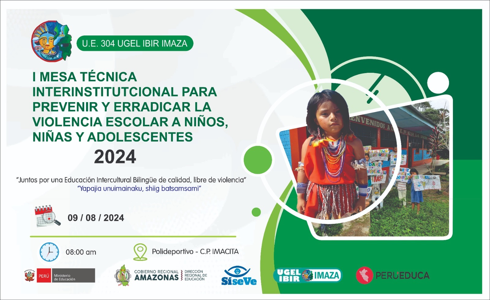 I MESA TÉCNICA INTERINSTITUCIONAL PARA PREVENIR Y ERRADICAR LA VIOLENCIA ESCOLAR A NIÑOS, NIÑAS Y ADOLESCENTES 2024