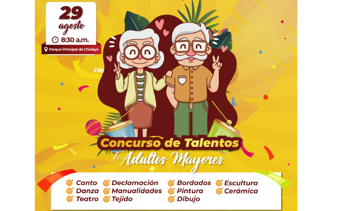 Concurso de Talentos de Personas Adultas Mayores “ARTE Y SABIDURÍA”