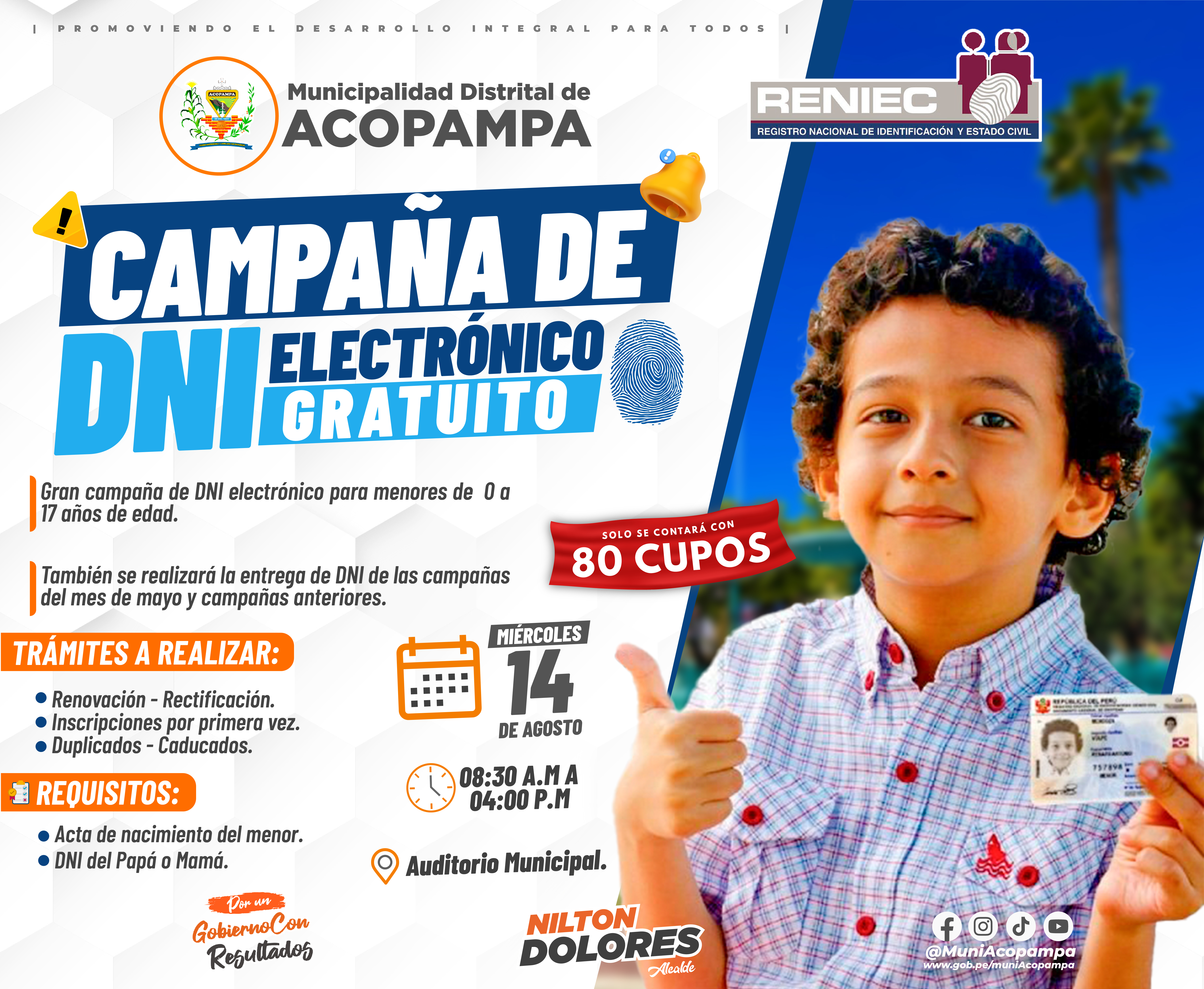 Campaña gratuita de DNI electrónico