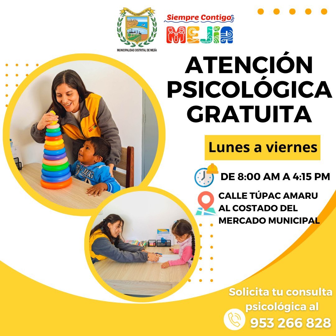 Atención Psicológica Gratuita