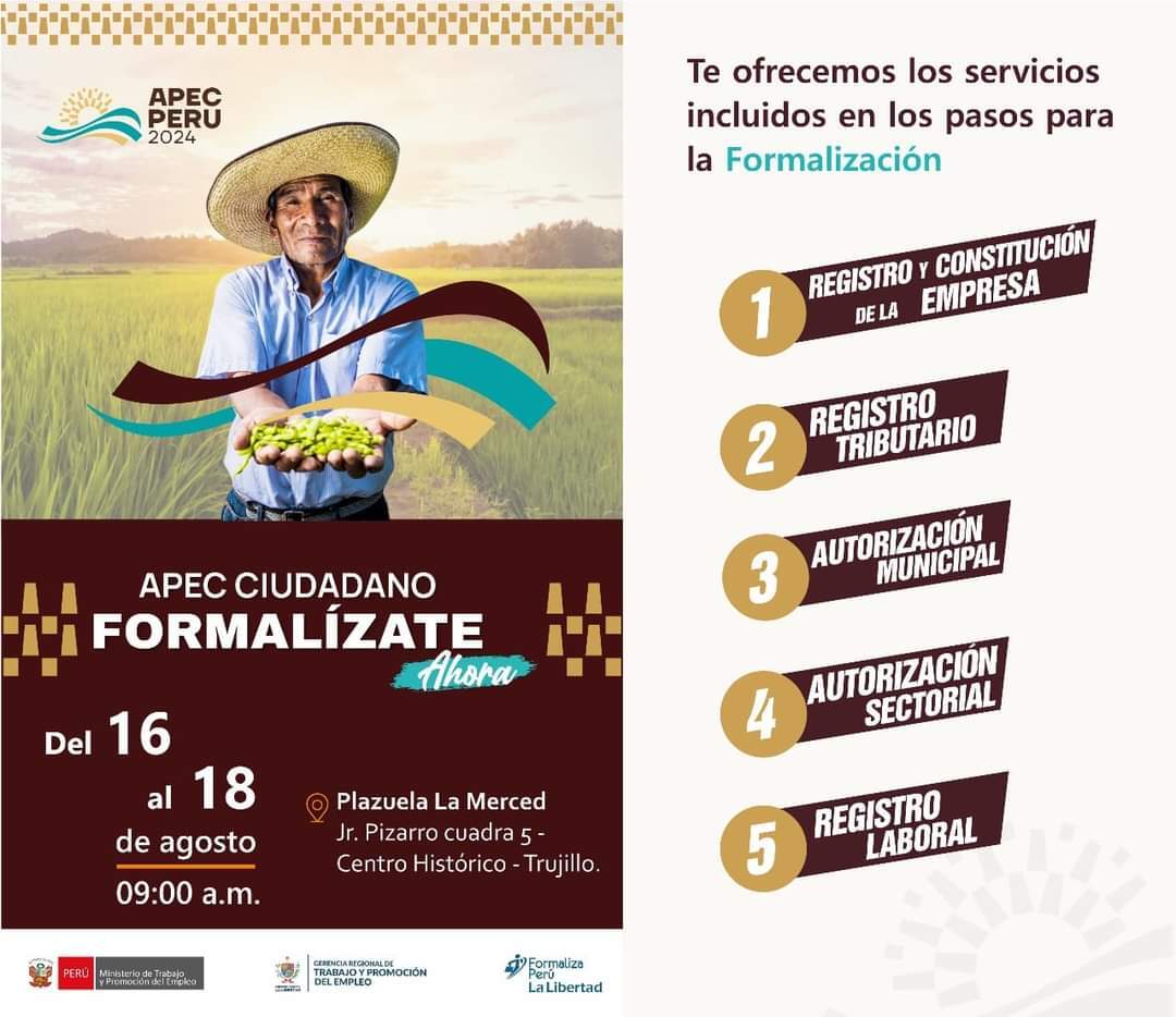 APEC Ciudadano Feria Formalízate Ahora