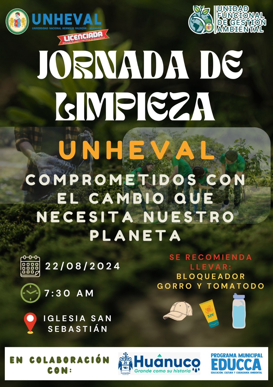 Jornada de Limpieza UNHEVAL