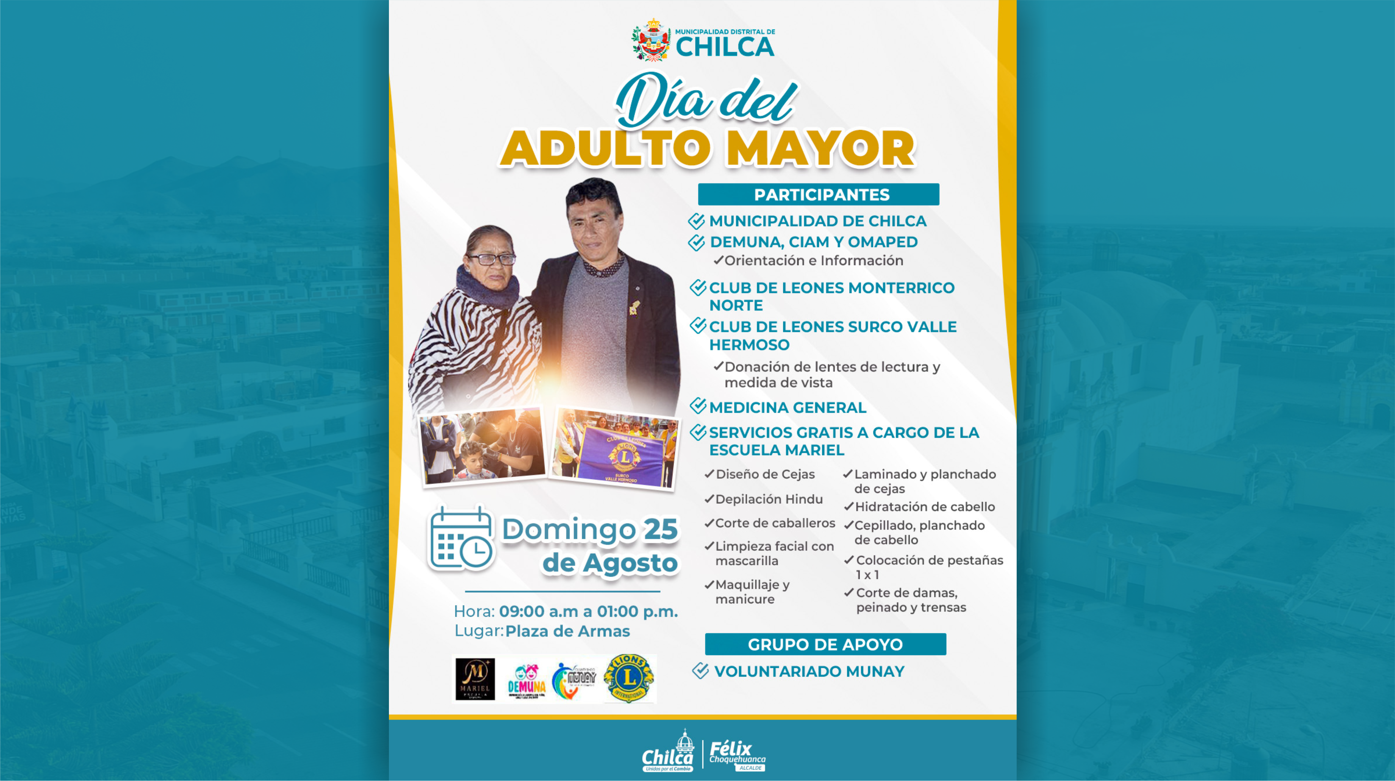 ¡Celebremos juntos el Día del adulto mayor!