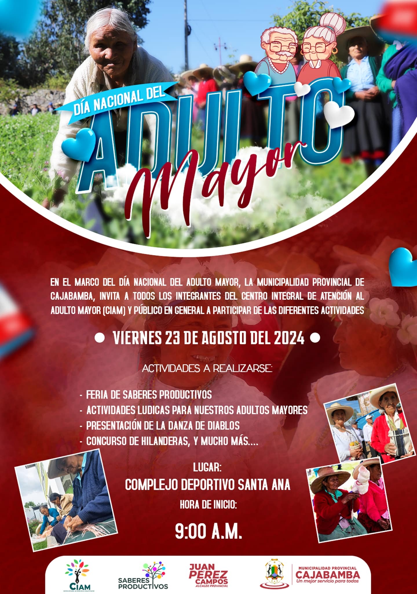 Celebremos juntos el día nacional de adulto mayor