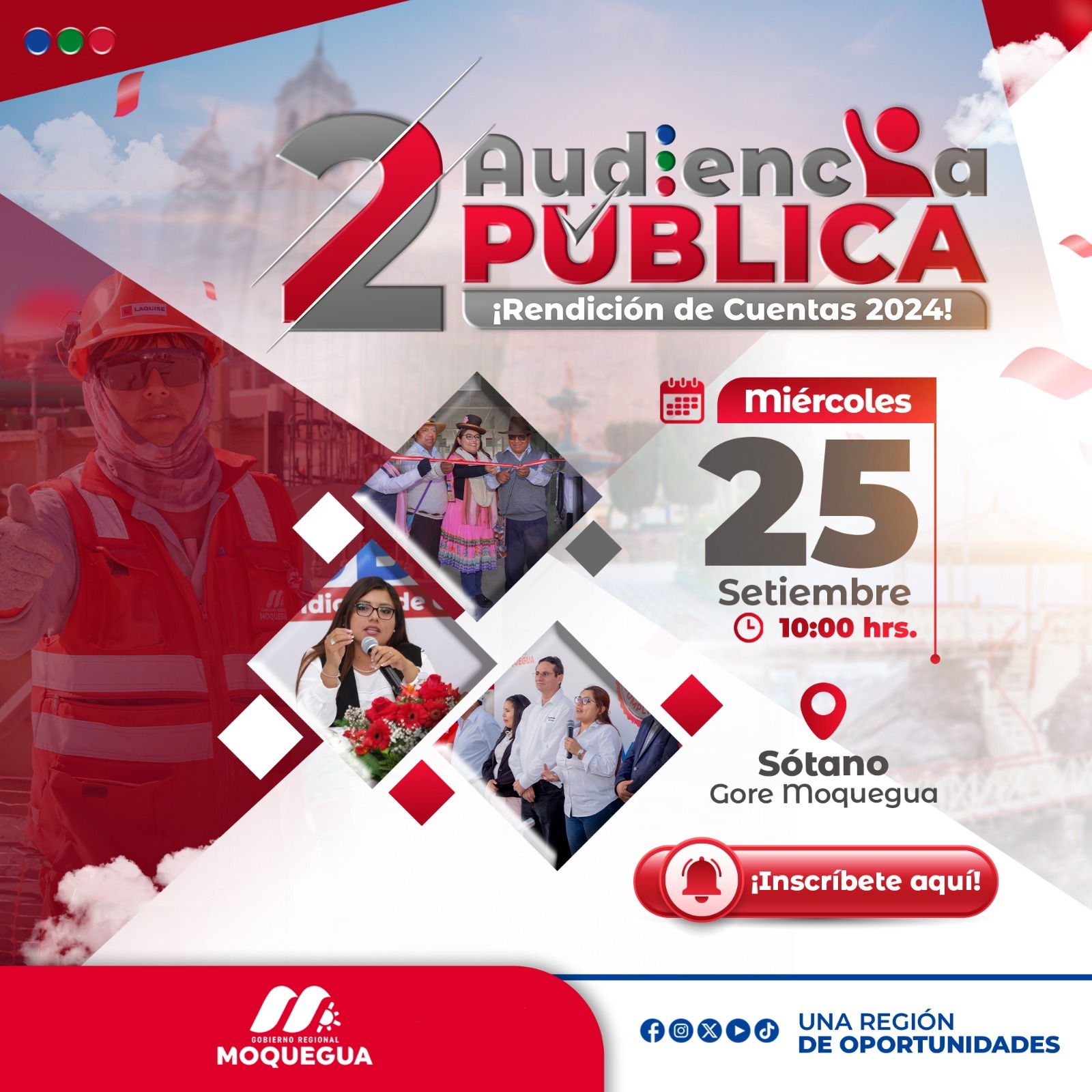 Rendición de Cuentas 2da. Audiencia Pública Año Fiscal 2024
