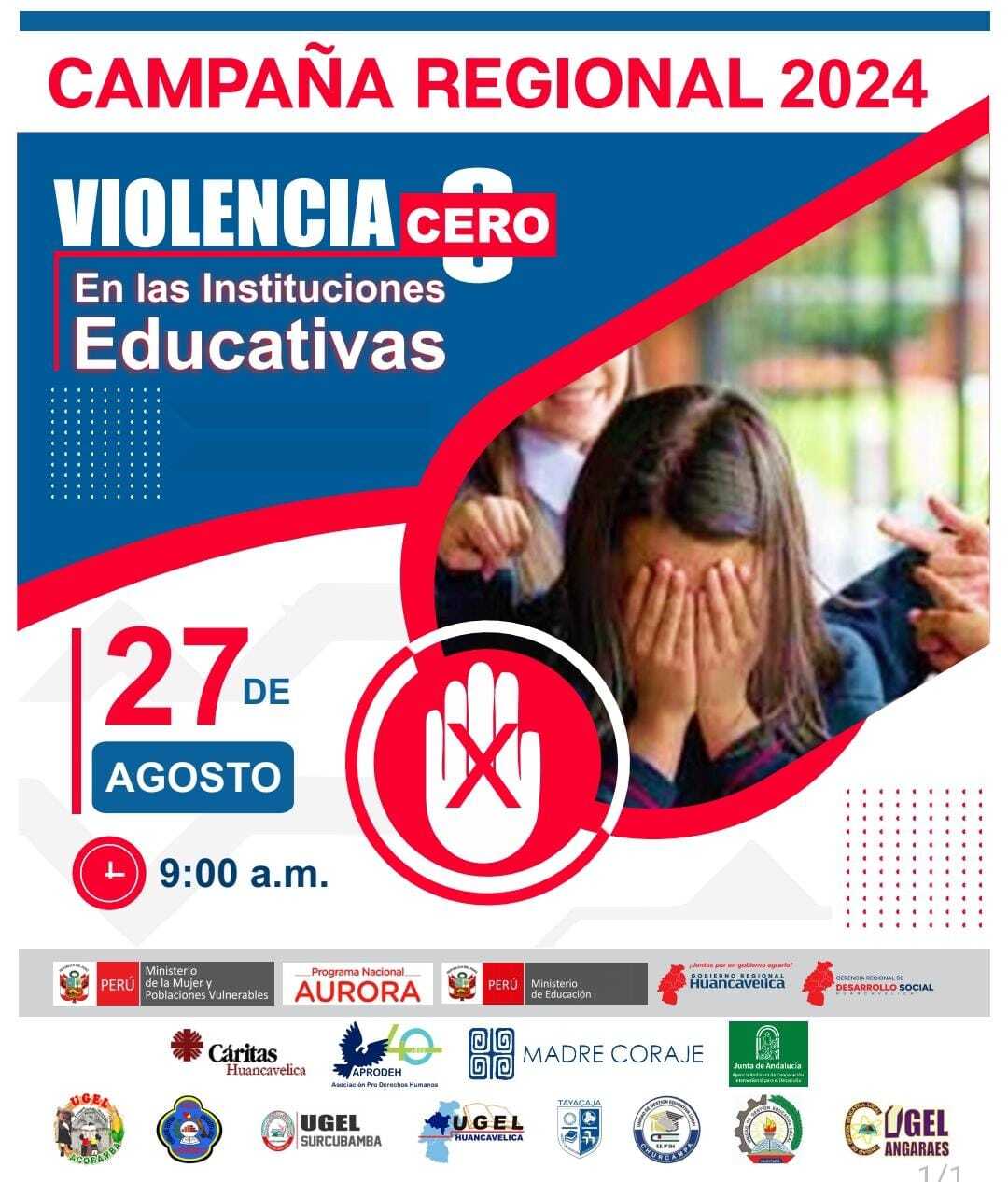 Existen canales oficiales para reportar los hechos de violencia en la institución educativa de tus hijas, hijos o menores a cargo