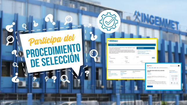 Contratación por encargo - Procedimiento de selección: Servicio de supervisión de la migración de la plataforma de desarrollo de las aplicaciones del Sistema de Derechos Mineros y Catastro (Sidemcat), solicitado por el Instituto Geológico Minero y Metalúrgico – INGEMMET