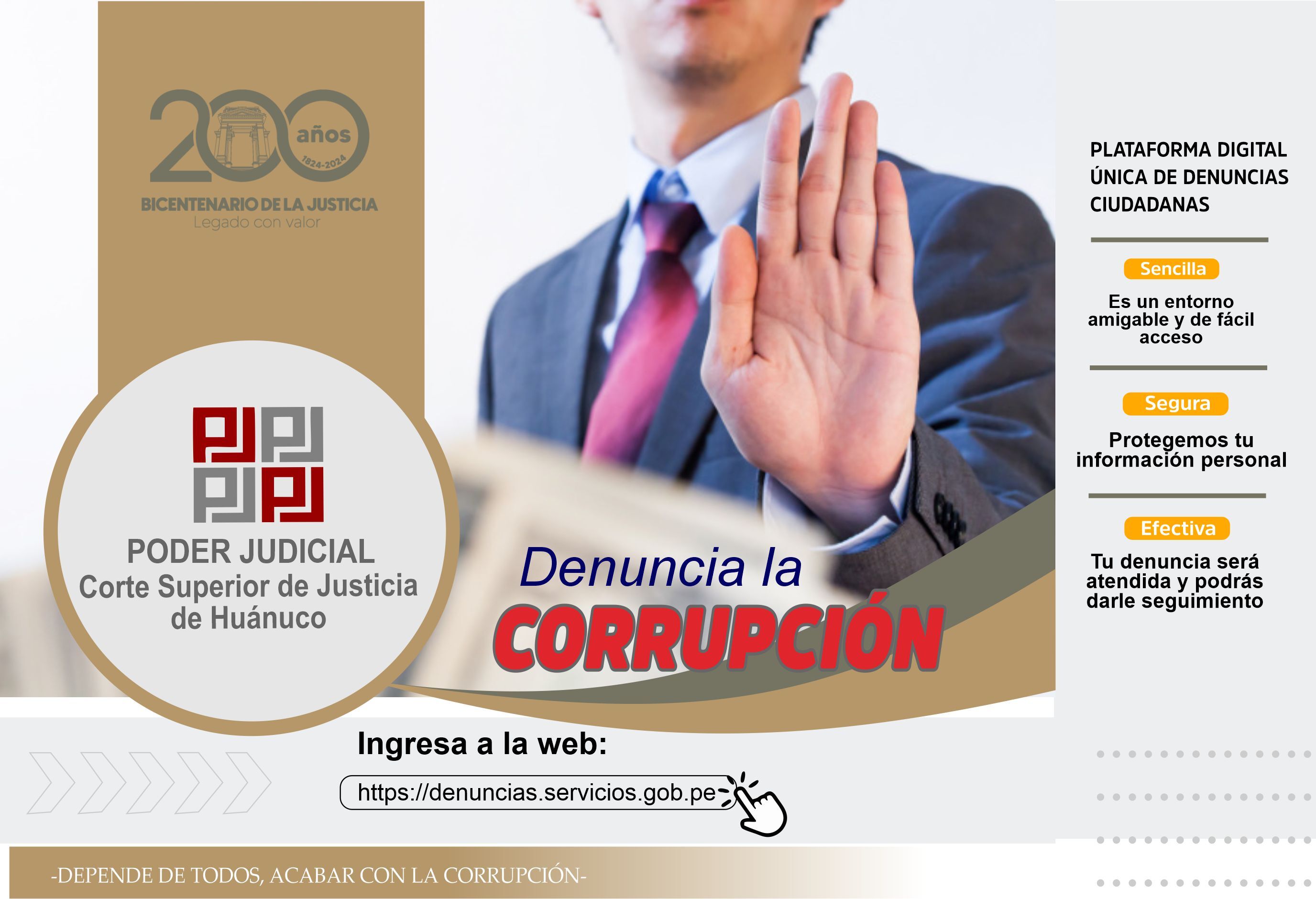 Campaña de Integridad Judicial