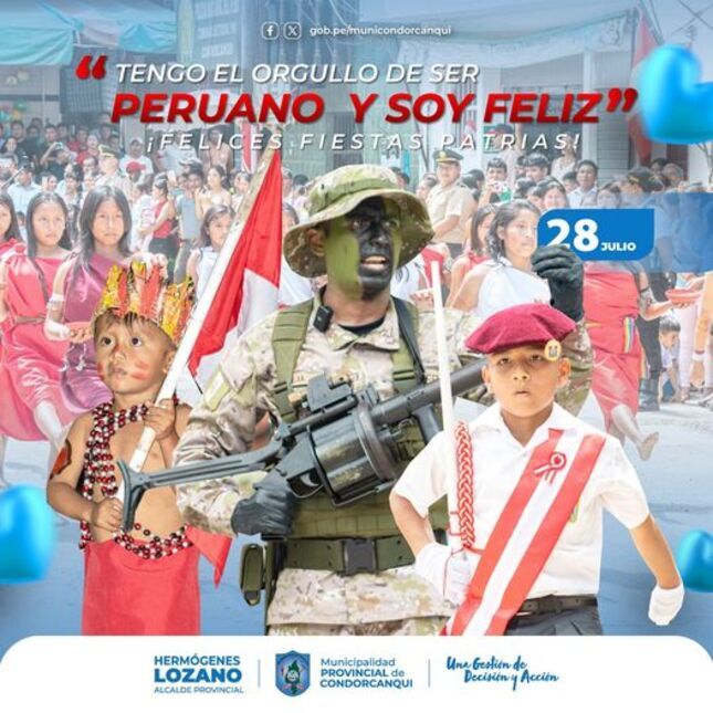 ¡Felices Fiestas Patrias!