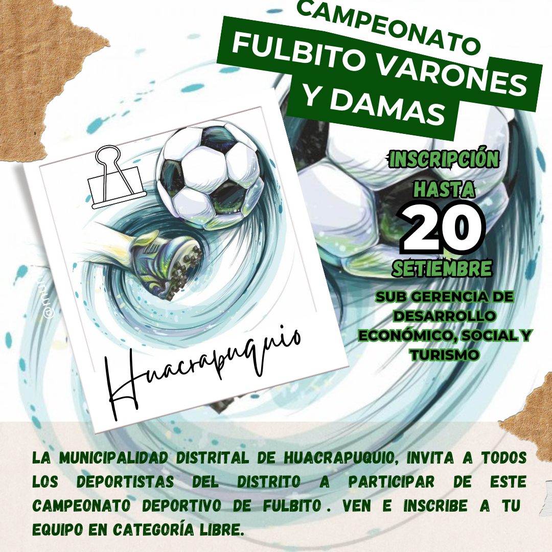 FULBITO DE MUJERES Y VARONES