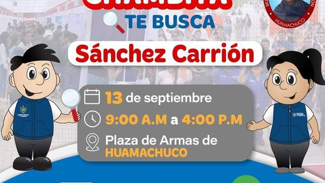 Foto de la Feria Laboral Chambita Te Busca - Sánchez Carrión