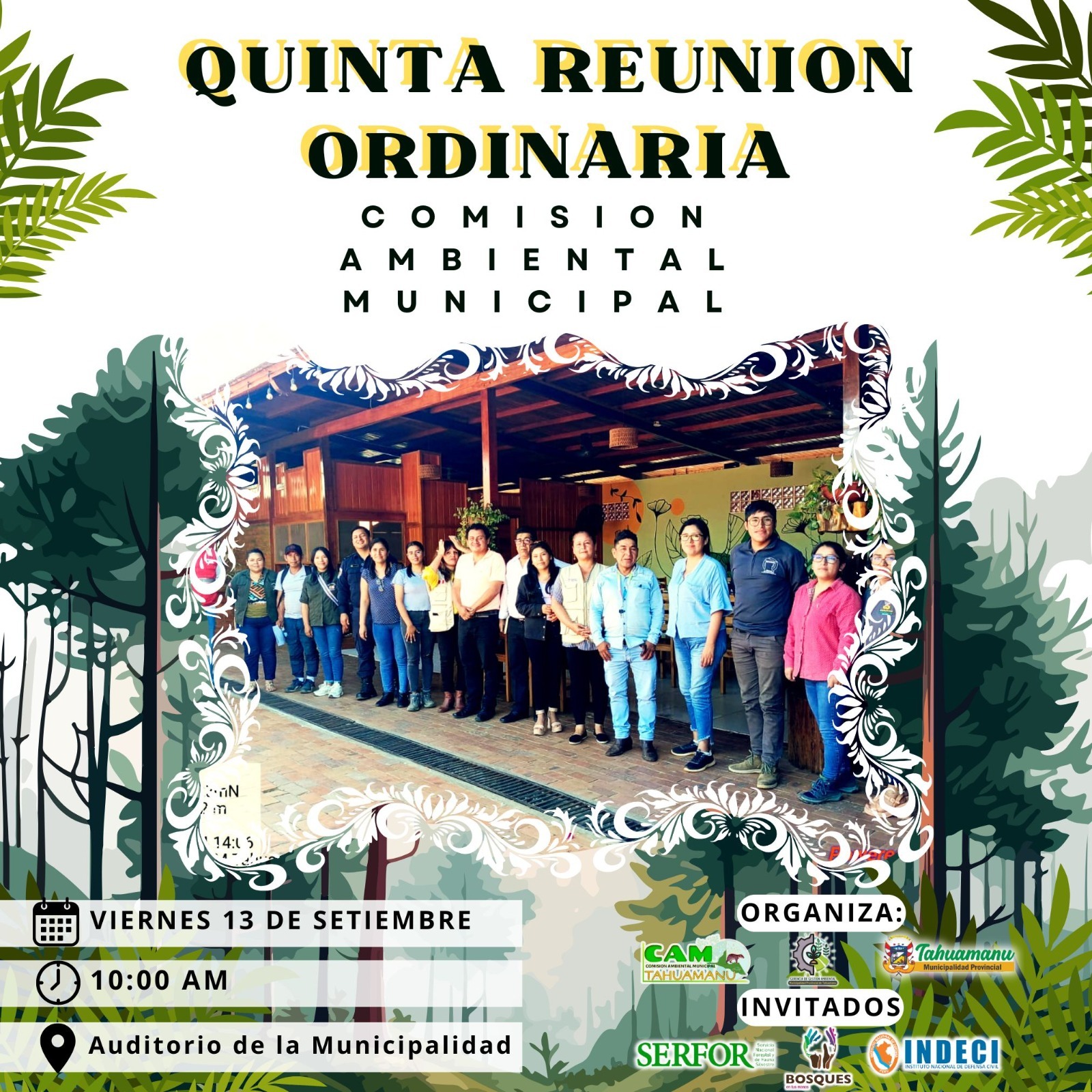 V reunion Ordinaria de la CAM Tahuamanu"