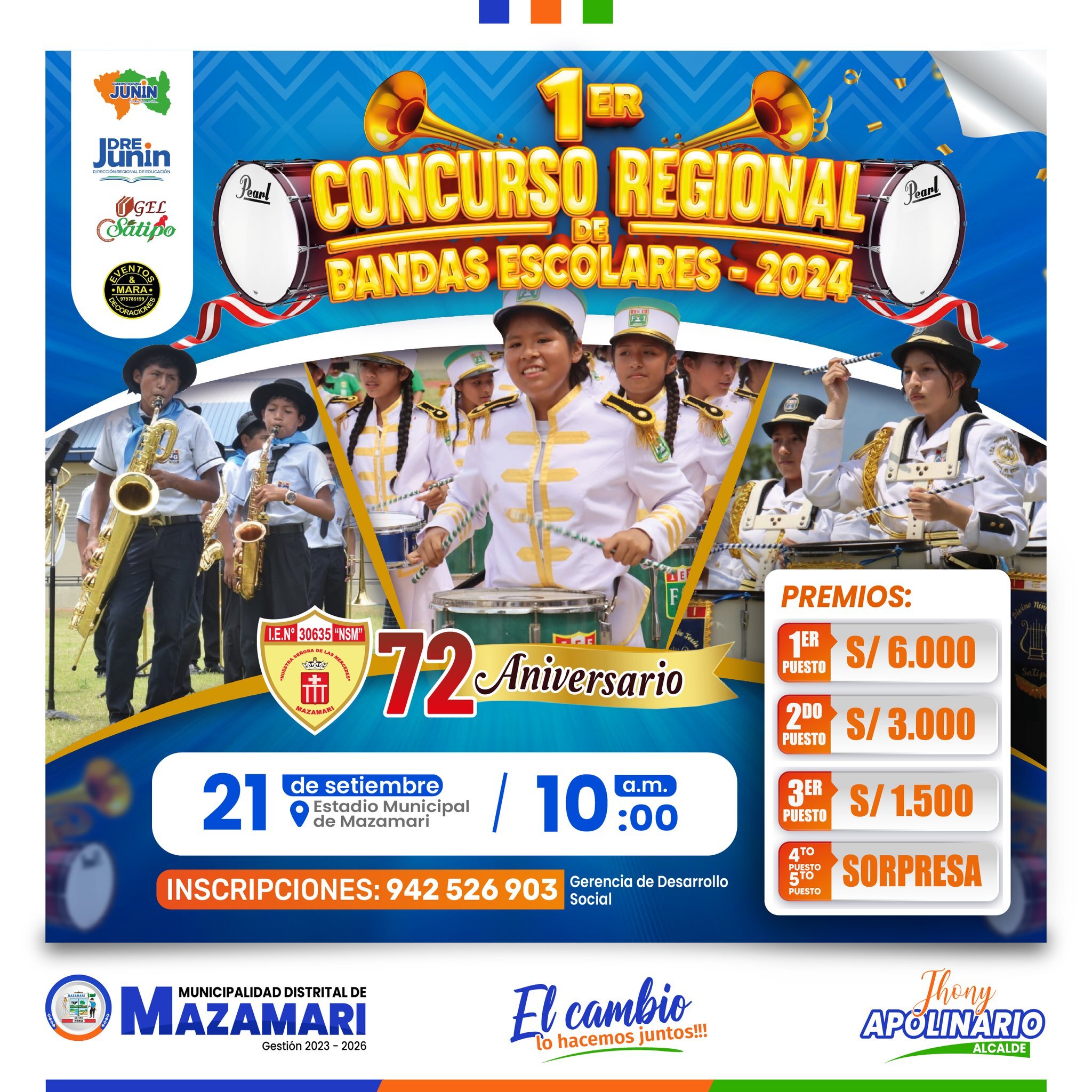 I CONCURSO REGIONAL DE BANDAS ESCOLARES
