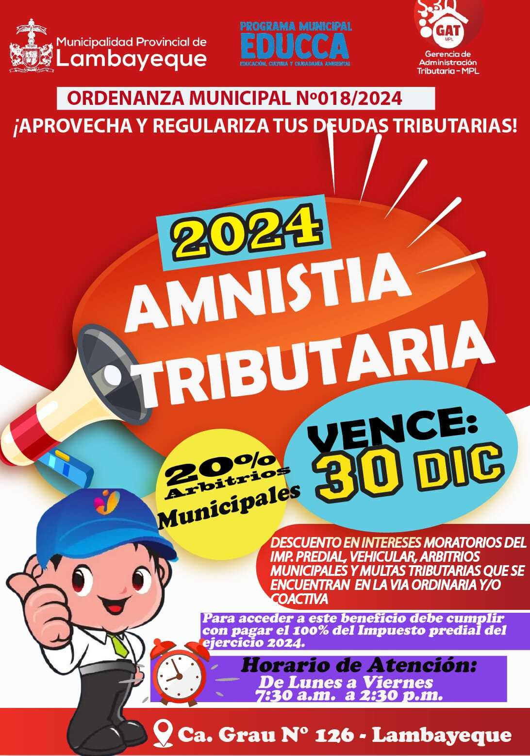 Amnistía Tributaria 2024