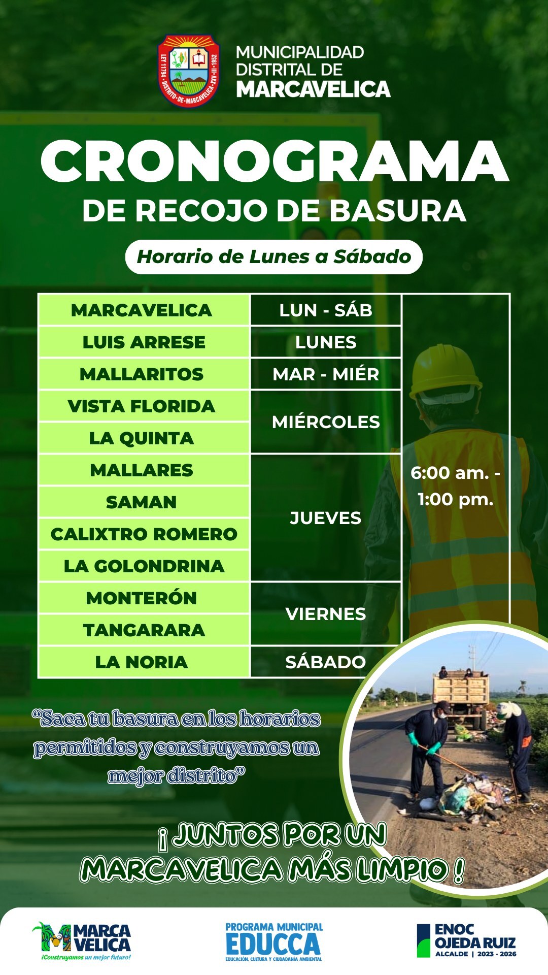 RECOJO DE BASURA