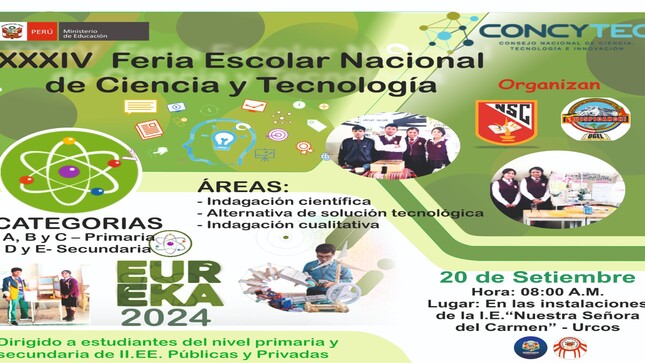 XXXIV FERIA ESCOLAR NACIONAL DE CIENCIA Y TECNOLOGÍA