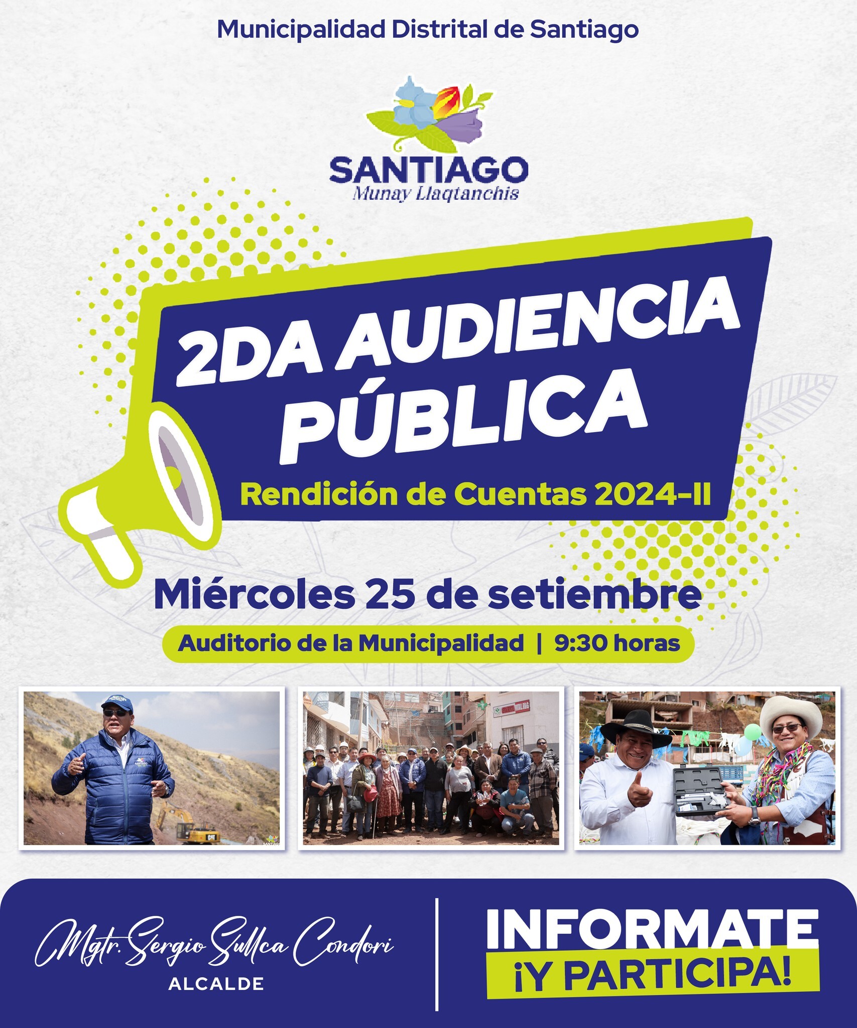 2da Audiencia Pública - Rendición de cuentas