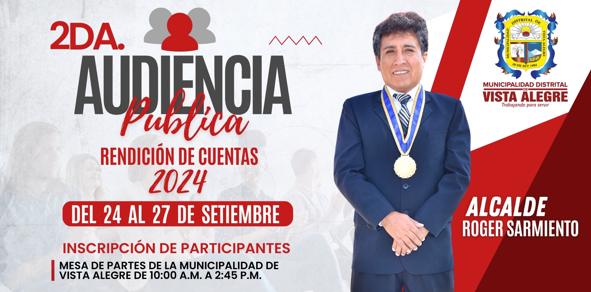 Segunda Audiencia Publica de Rendición de Cuentas