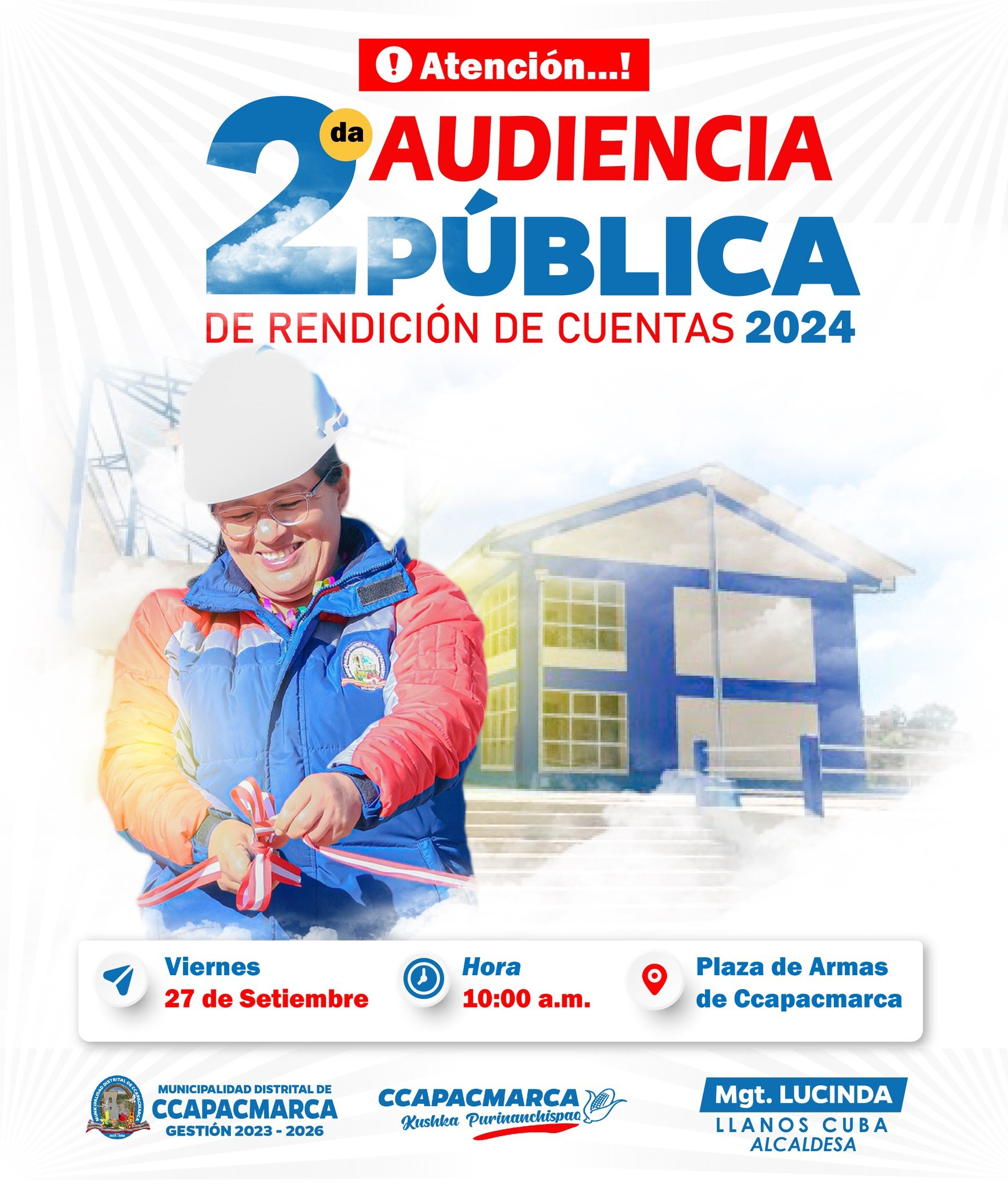 Flayer de audiencia