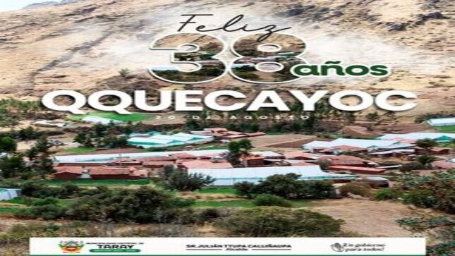 Aniversario Qqueccayoc