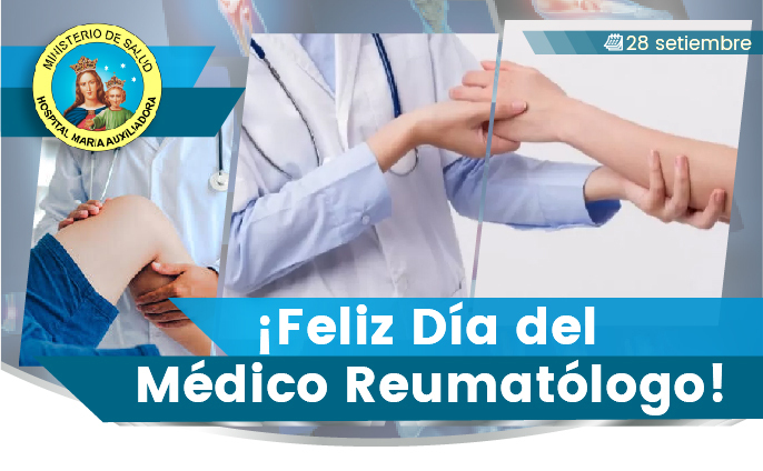 ¡Feliz Día del Médico Reumatólogo!
