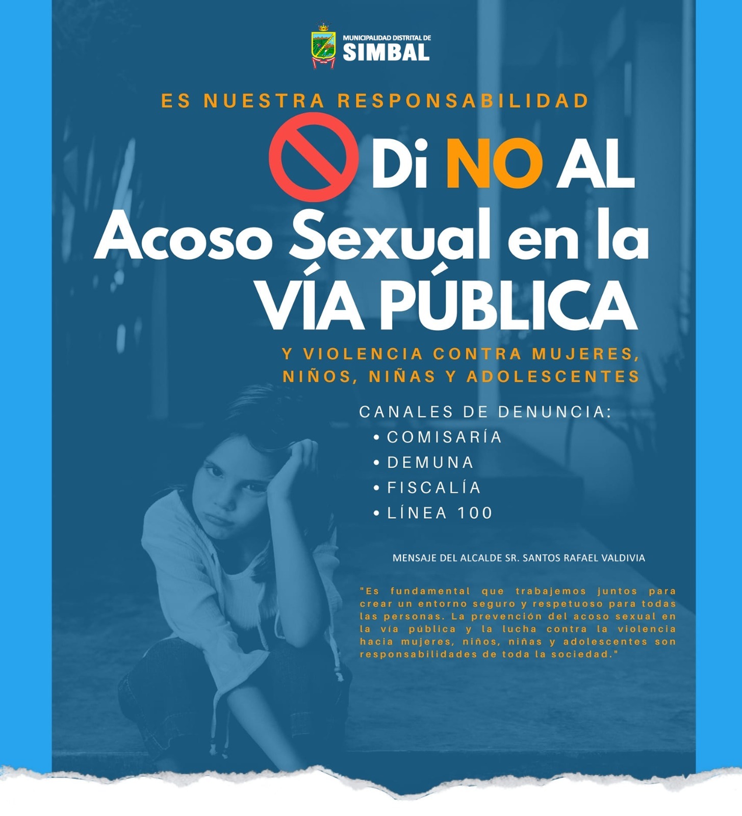 No al Acoso Sexual en la VÍA PÚBLICA