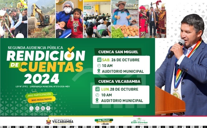 Segunda Audiencia Pública - Rendición de Cuentas 2024