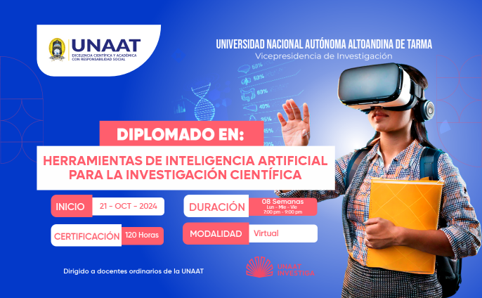 Diplomado en “Herramientas de inteligencia artificial para la investigación científica”