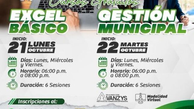 Curso: Gestión Municipal - Excel Básico (Acceso Gratuito)