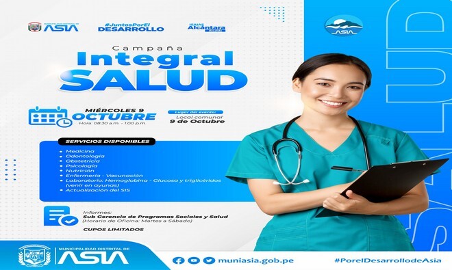 Campaña Integral De Salud Gratuita