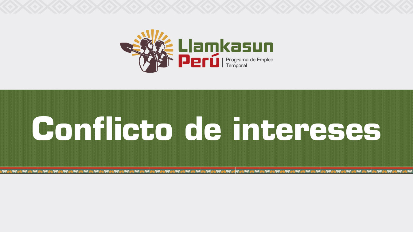 Conflicto de intereses