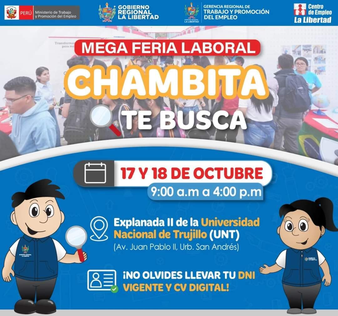 Mega Feria Laboral Chambita Te Busca - UNT