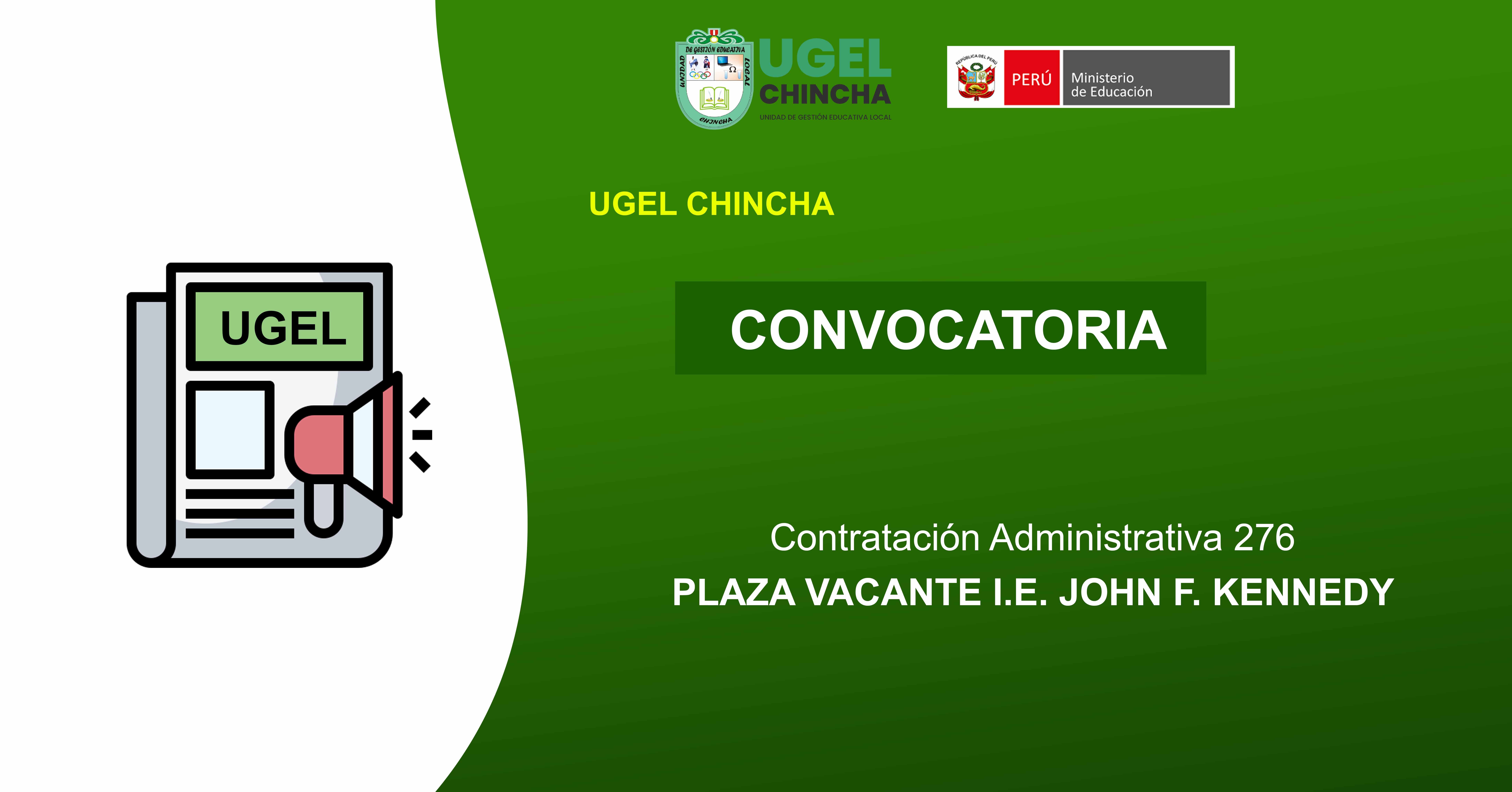 Contratación de personal administrativo 276