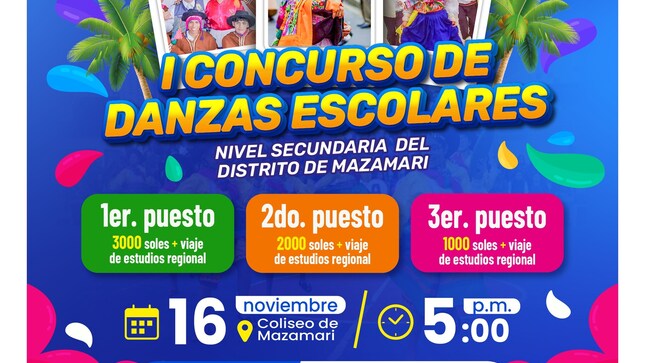 I CONCURSO DE DANZAS ESCOLARES 2024