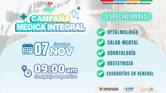 Imagen promocional de la Campaña de salud