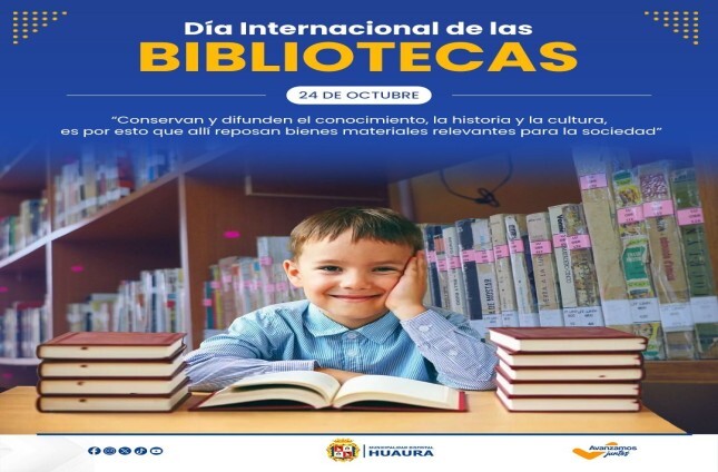 DÍA INTERNACIONAL DE LAS BIBLIOTECAS
#24deOctubre