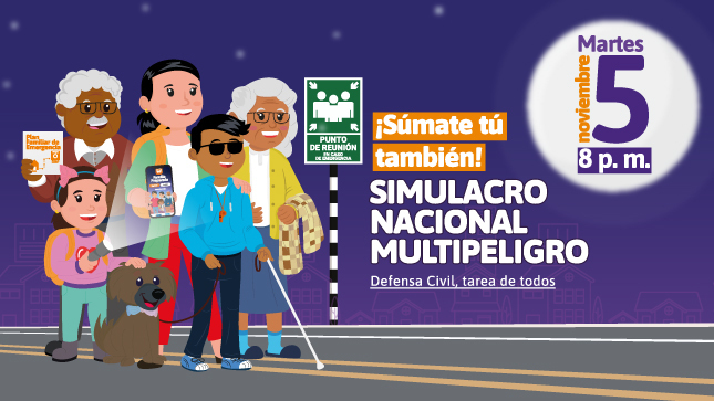 Tercer Simulacro Nacional Multipeligro 2024