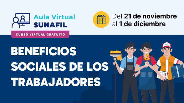 Curso virtual "Beneficios sociales de los trabajadores"