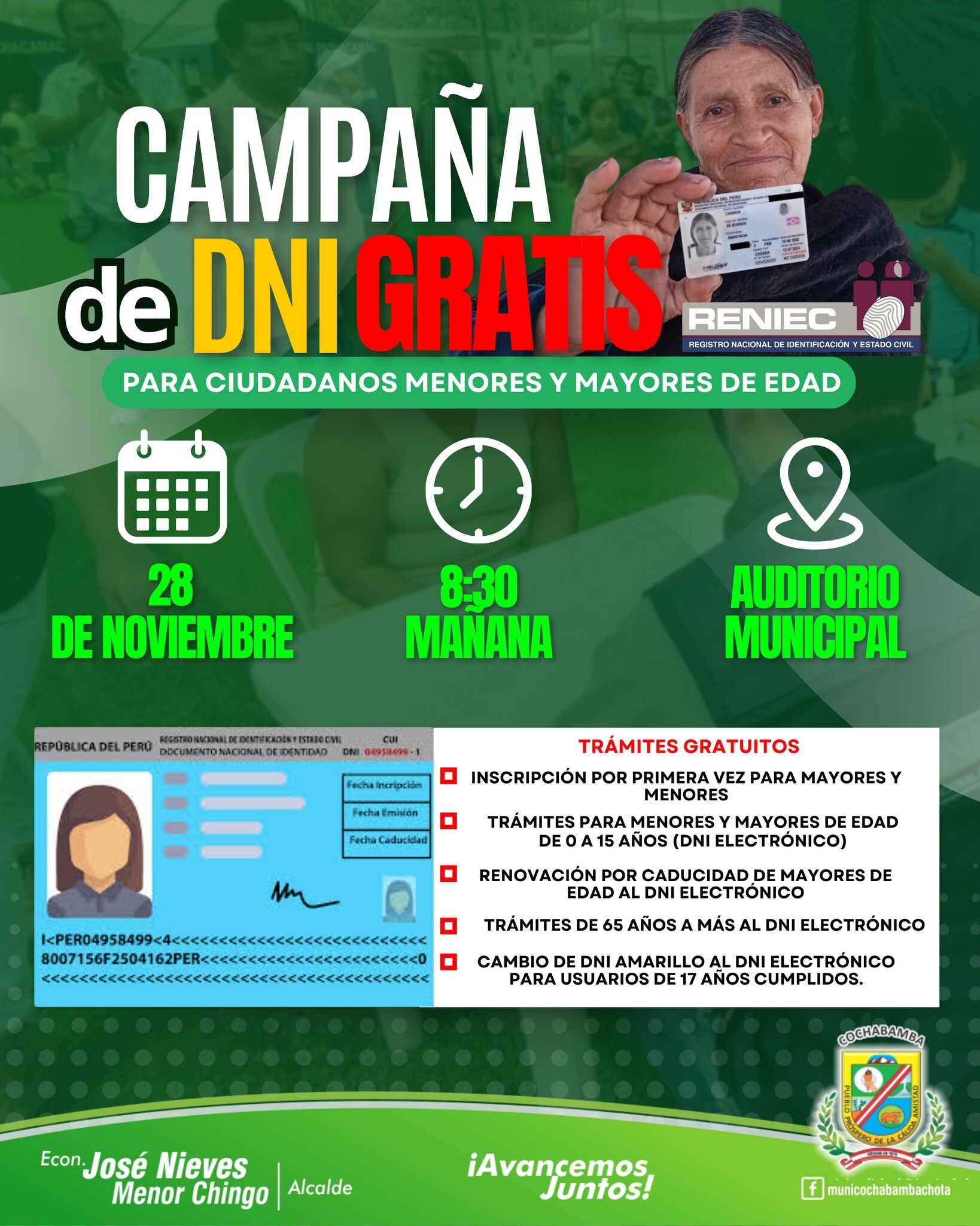 Campaña de DNI gratuito
