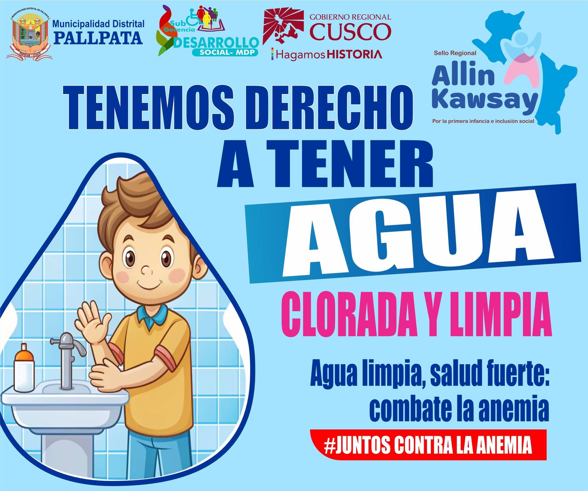El derecho al agua limpia y clorada es esencial para la salud 🌍💧.